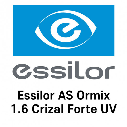 Очковые линзы Essilor AS Ormix 1.6 Crizal Forte UV
